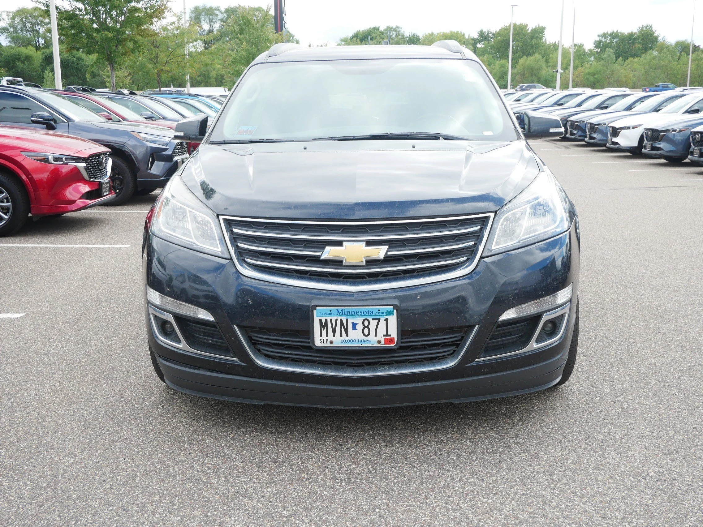 Used 2014 Black Granite Metallic Chevrolet LT image 2