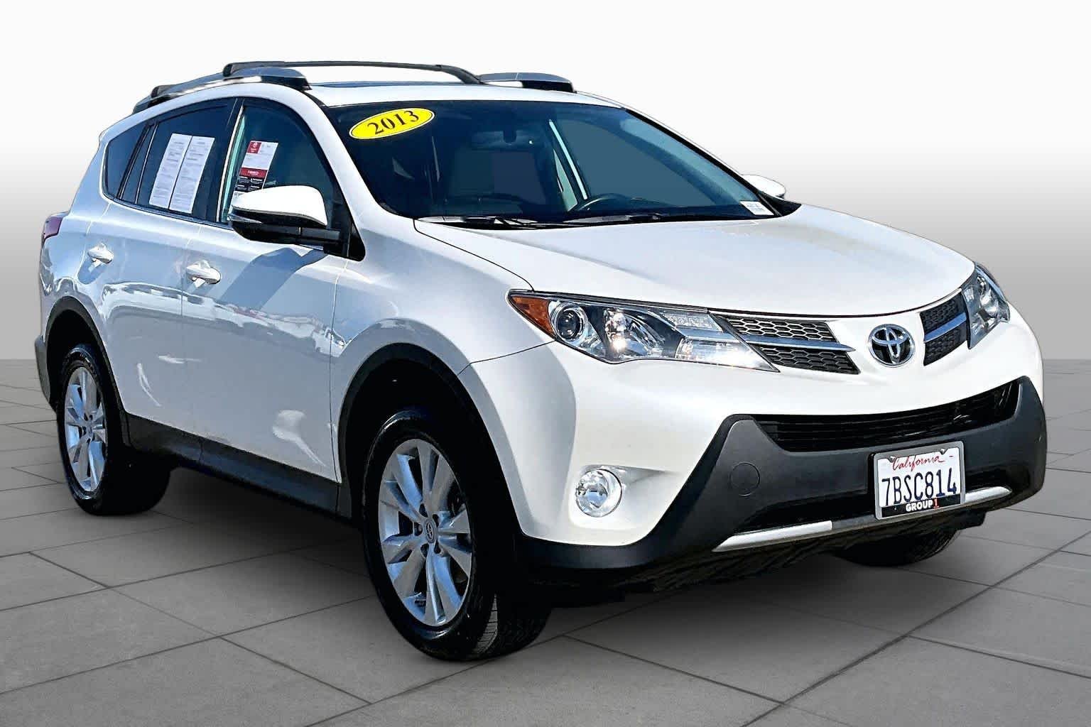 Used 2013 Toyota RAV4 Limited with VIN 2T3YFREV5DW028100 for sale in Folsom, CA