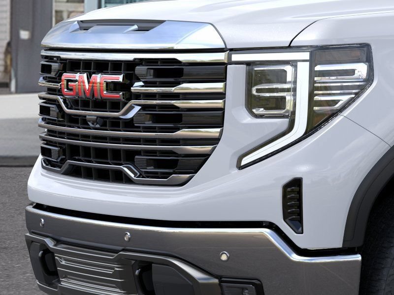 New 2026 Glacier White Tricoat GMC SLT image 13