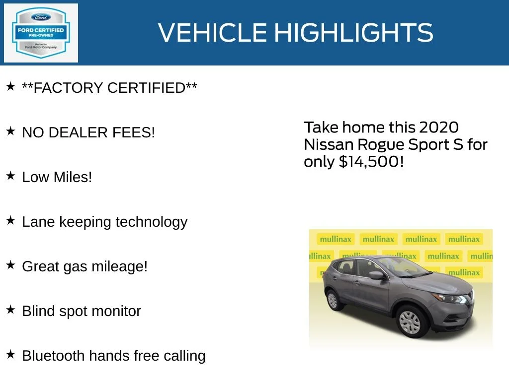 Certified Used 2020 Gray Nissan S image 12