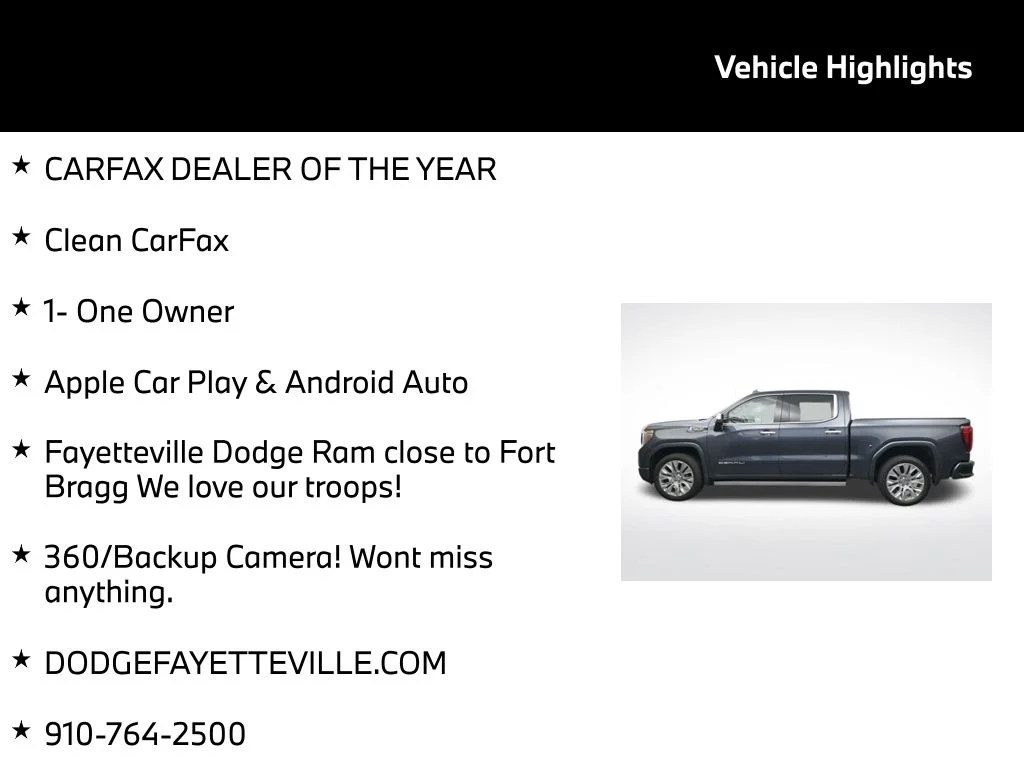 Used 2022 Blue GMC Denali image 5