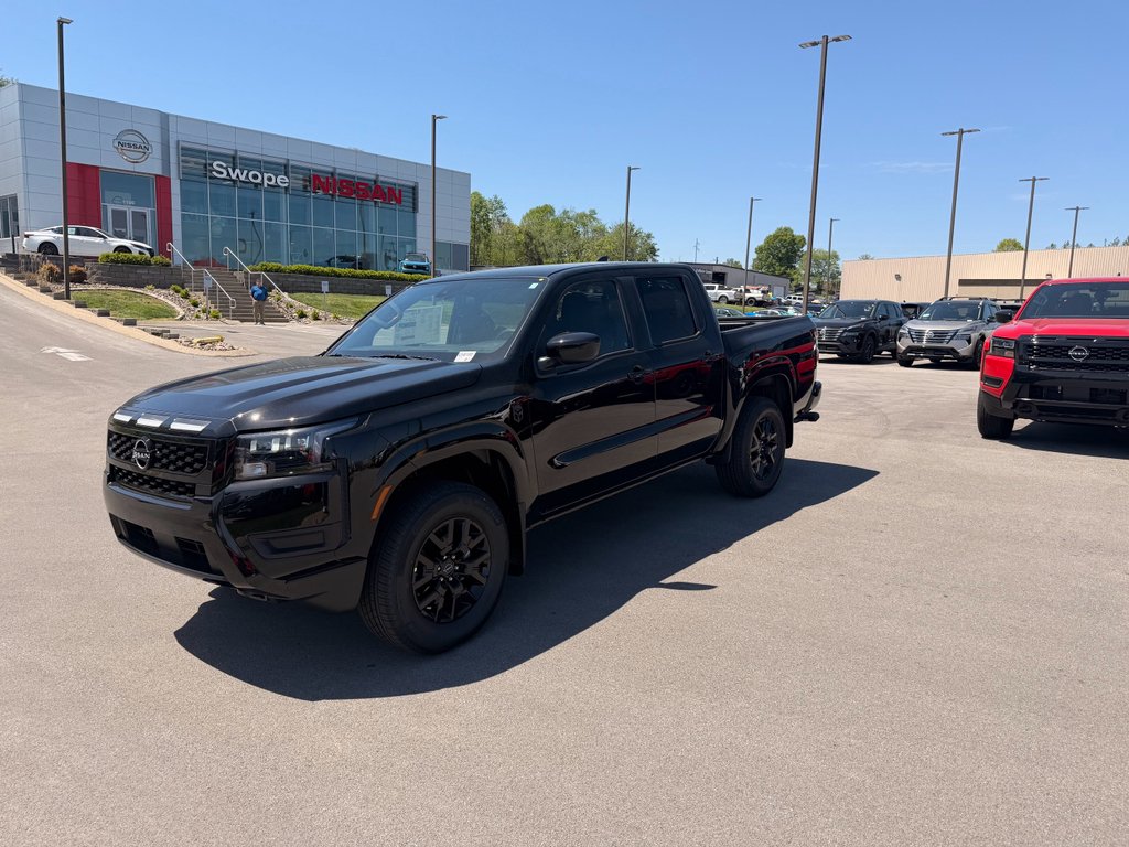 New 2026 Super Black Nissan Crew Cab SV image 1