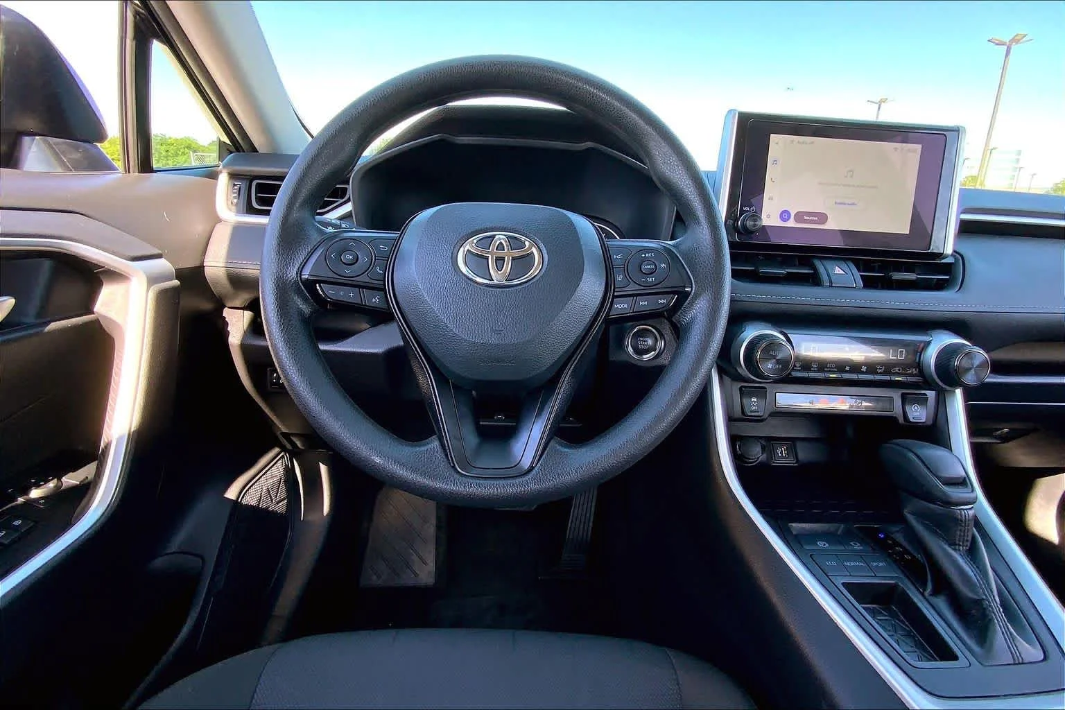 Used 2025 Midnight Black Metallic Toyota XLE image 6