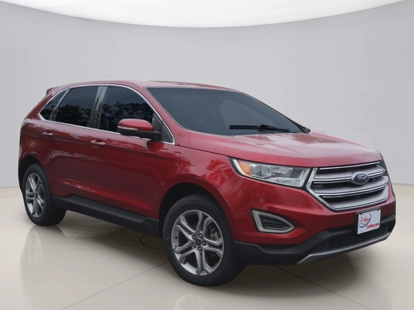 Used 2016 Red Ford TITANIUM image 7