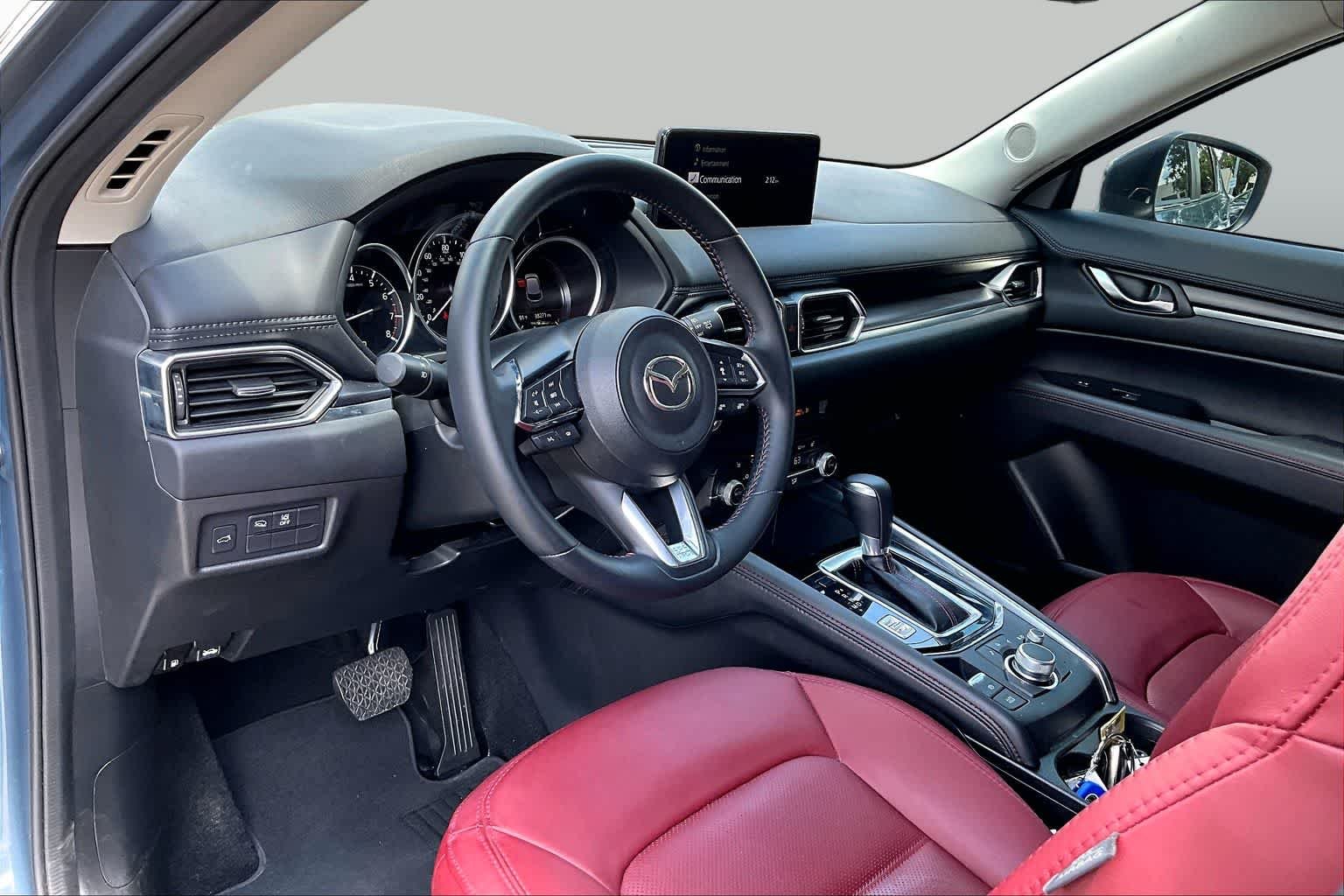 Used 2022 Polymetal Gray Mazda 2.5 S Carbon Edition image 18