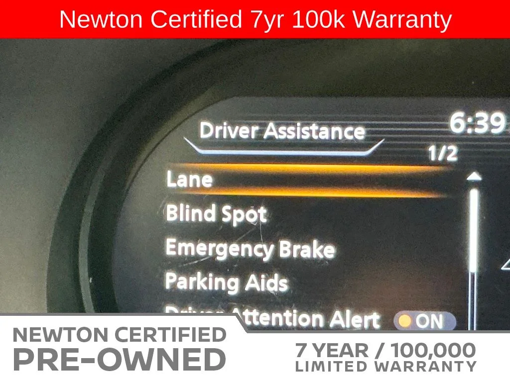 Certified Used 2022 Orange Metallic Nissan SV image 21