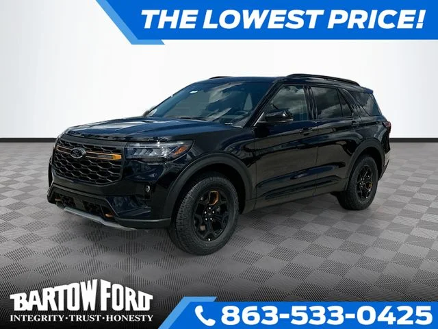 New 2026 Black Metallic Ford Tremor image 1
