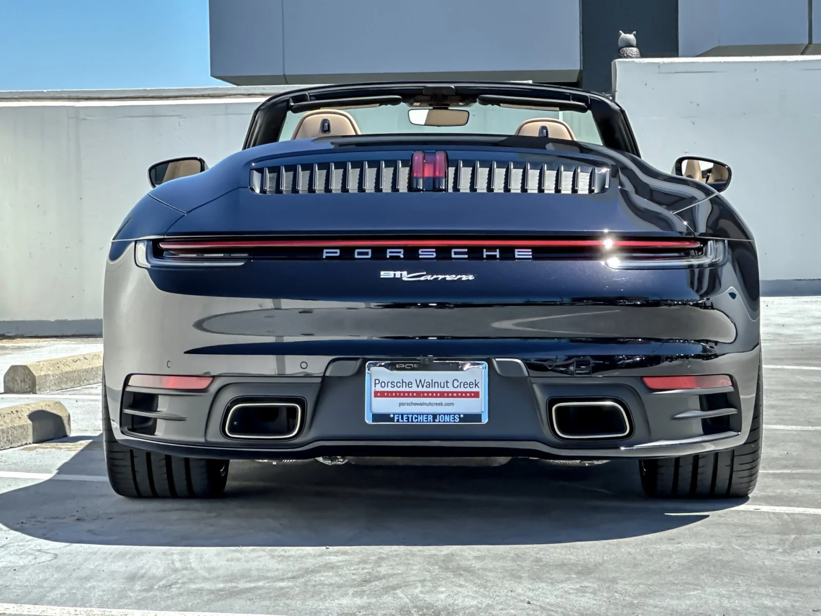 Used 2023 Jet Black Metallic Porsche Carrera Cabriolet image 7