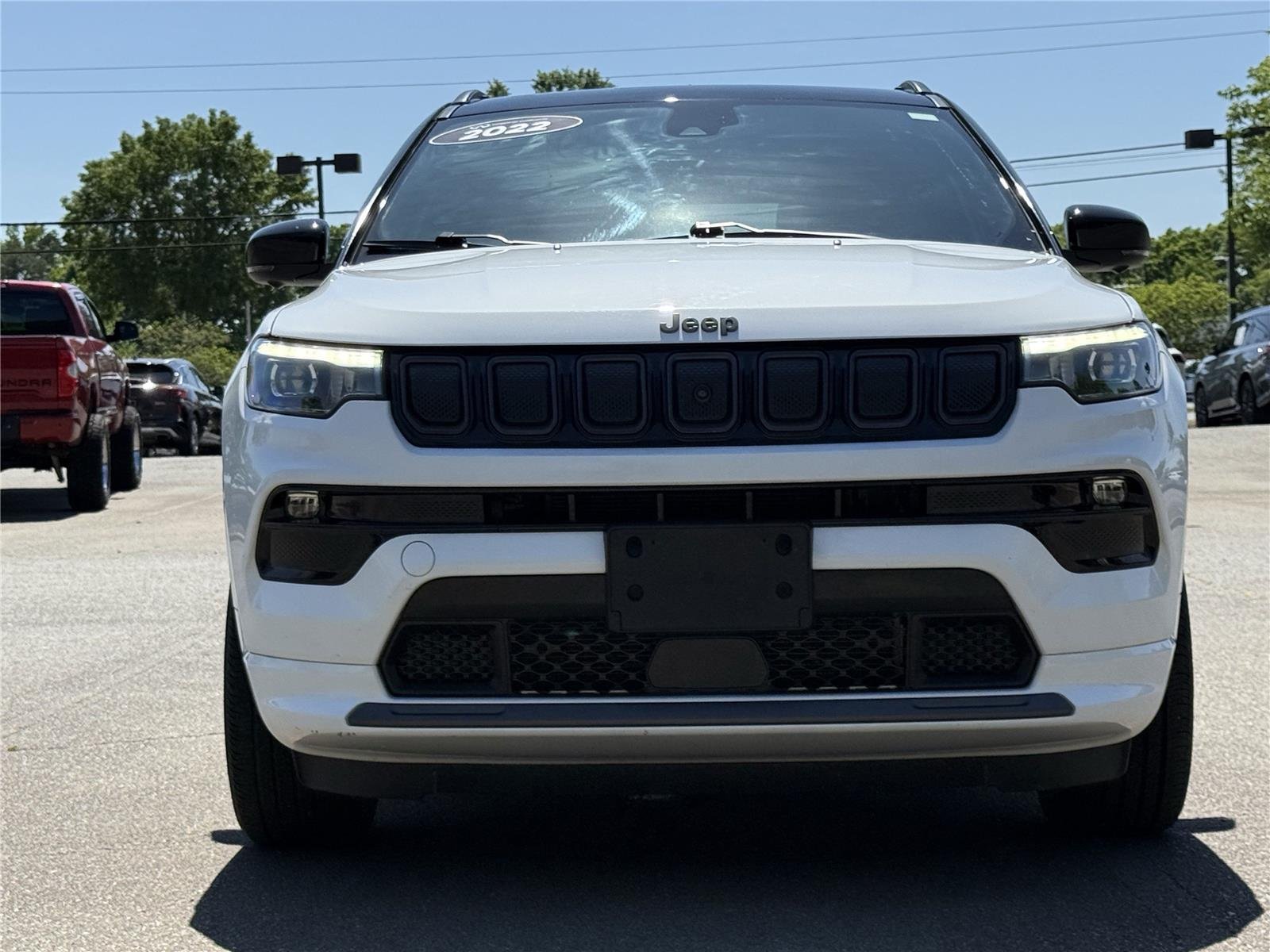 Used 2022 Bright White Clearcoat Jeep High Altitude image 29