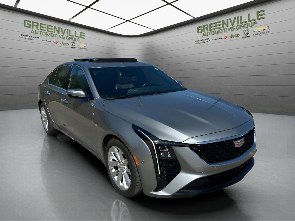 Used 2025 Argent Silver Metallic Cadillac Premium Luxury image 3