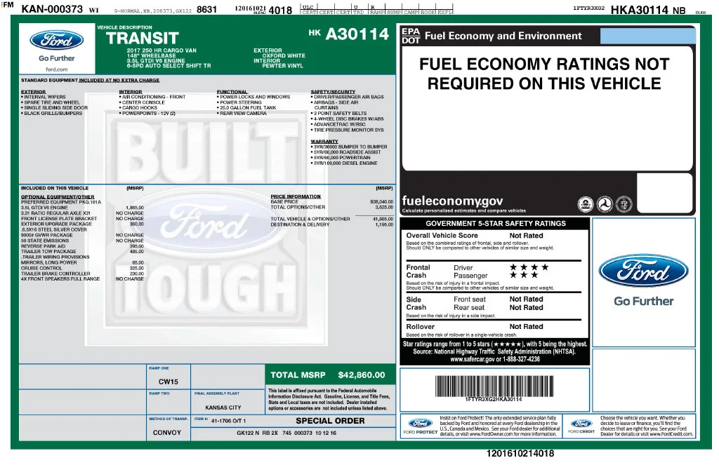 Used 2017  Ford Base image 2