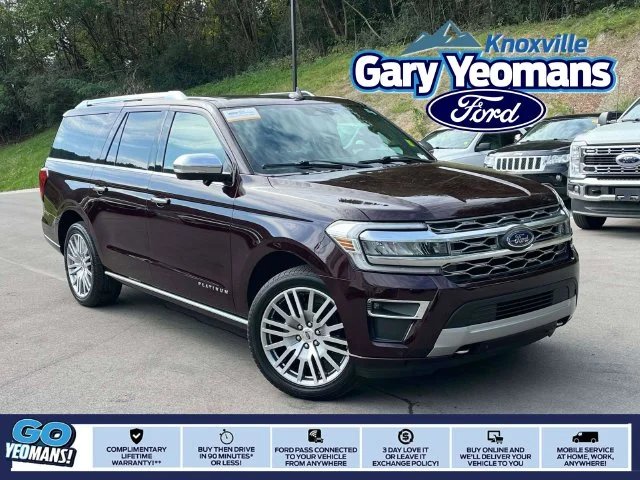 Used 2023 Red Ford Platinum image 1