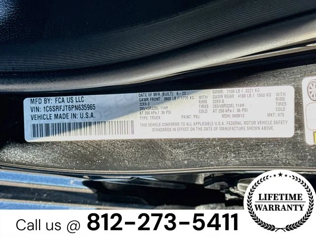 Certified Used 2023 Black Ram Laramie image 34