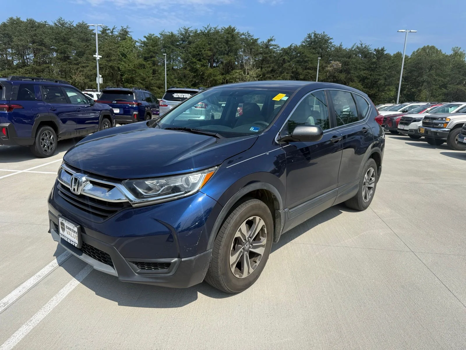 Used 2017 Blue Honda LX image 3