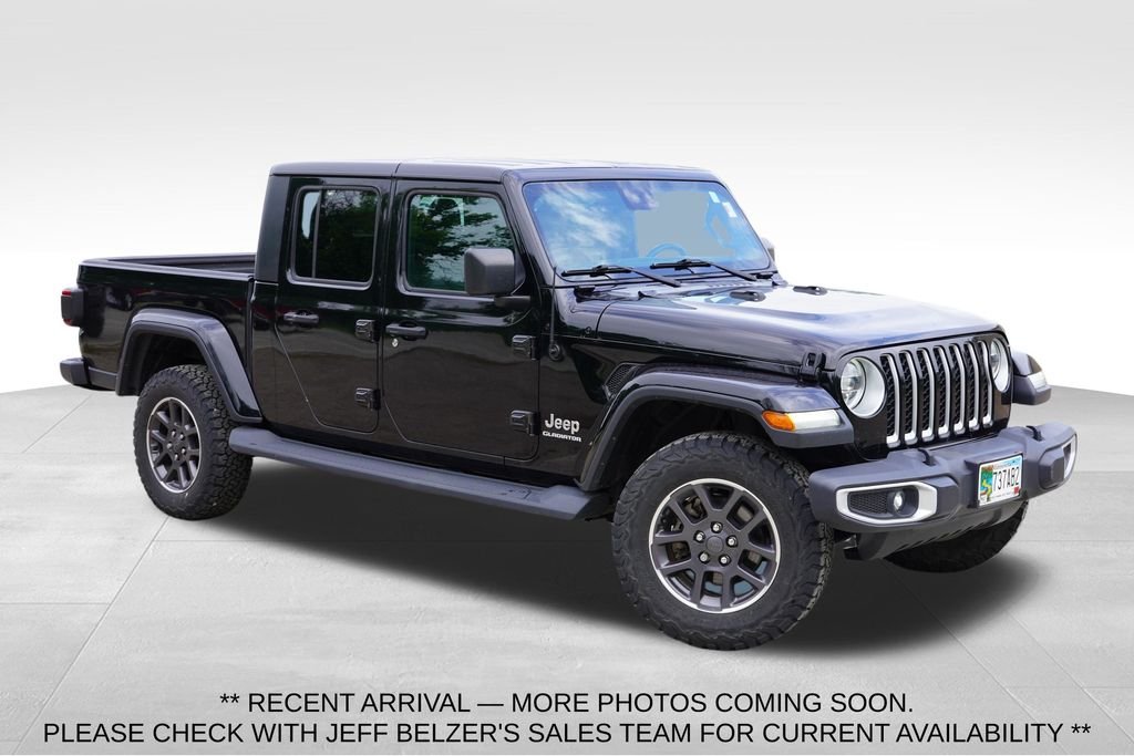Used 2020 Black Jeep Overland image 1