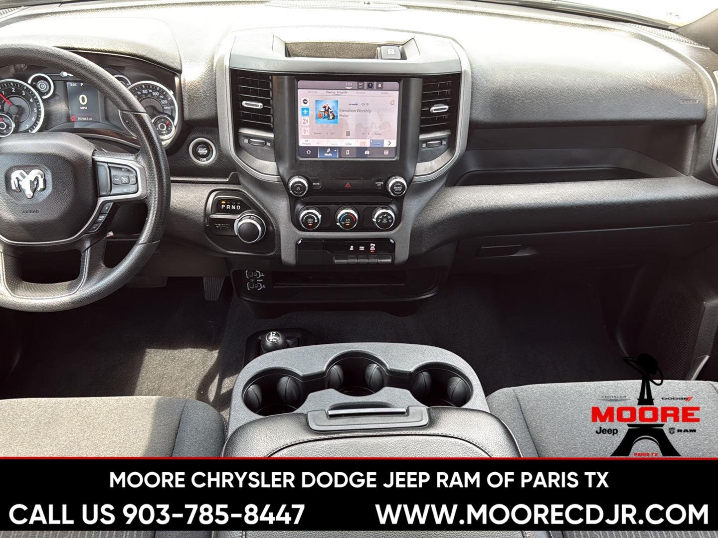Used 2023 Diamond Black Crystal Pearlcoat Ram Tradesman image 29