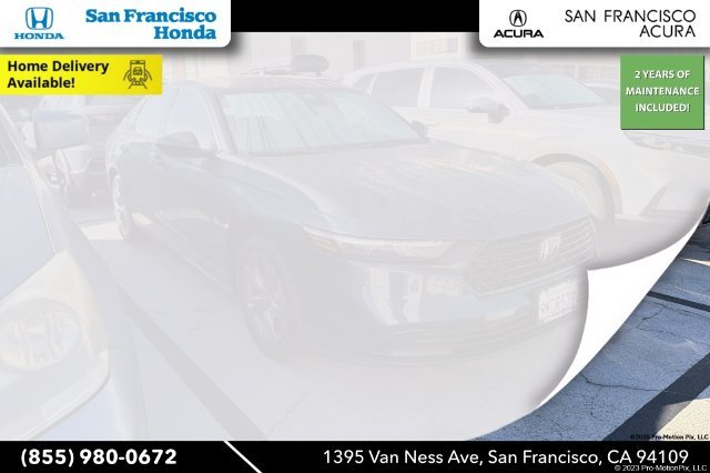 Certified Used 2024 Canyon River Blue Metallic Honda EX image 1