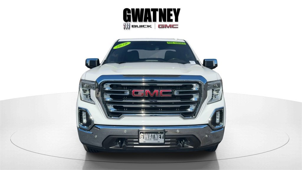 Used 2020 GMC Sierra 1500 SLT with VIN 3GTU9DED5LG316360 for sale in Little Rock