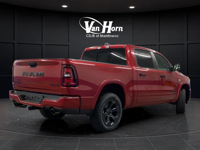 New 2026 Molten Red Pearl-Coat Exterior Paint RAM Big Horn/Lone Star image 7