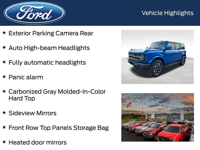 Used 2022 Blue Ford Outer Banks image 9
