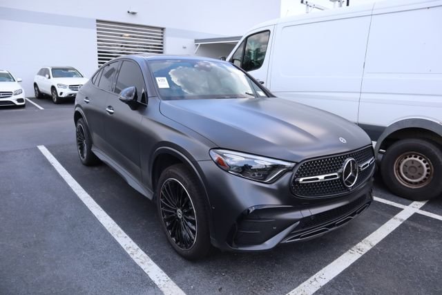 Used 2024 MANUFAKTUR Graphite Gray Magno Mercedes-Benz GLC 300 Coupe image 3
