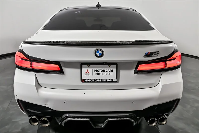 Used 2021 Alpine White BMW COMPETITION image 8
