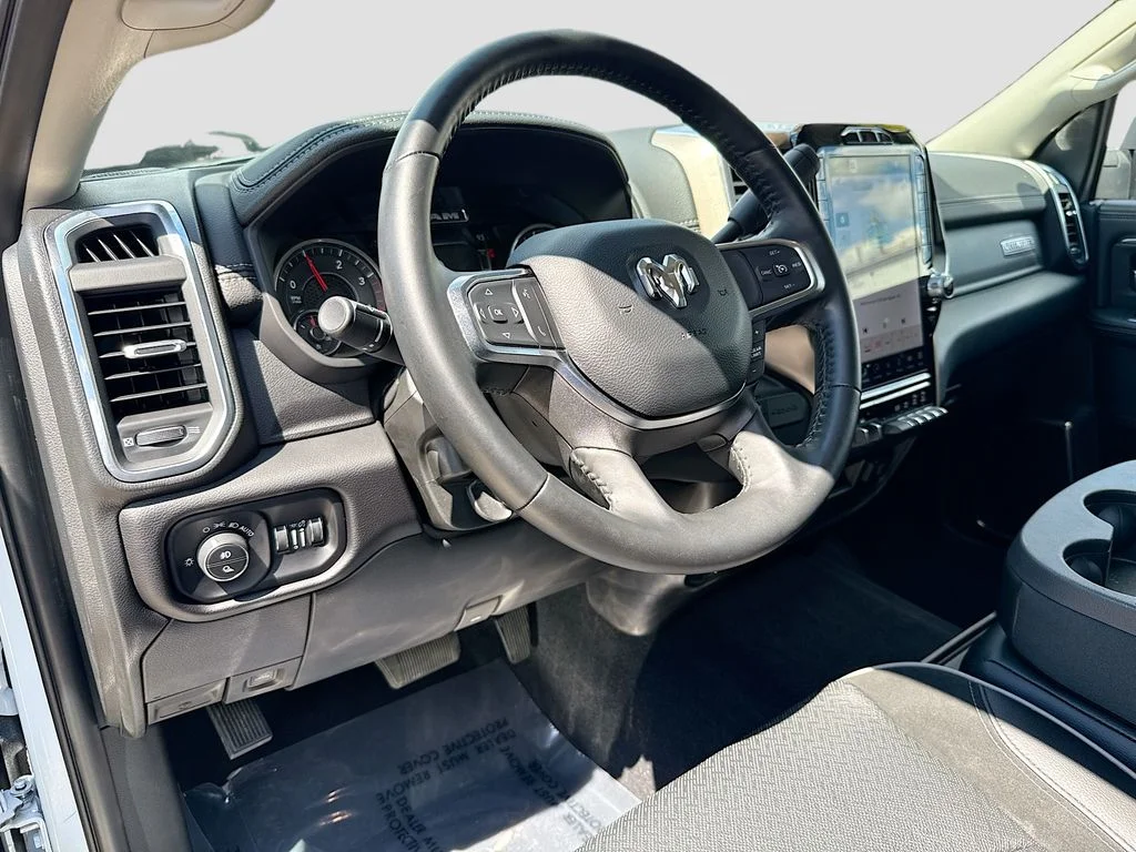 Used 2024 Bright White Clearcoat Ram Laramie image 10