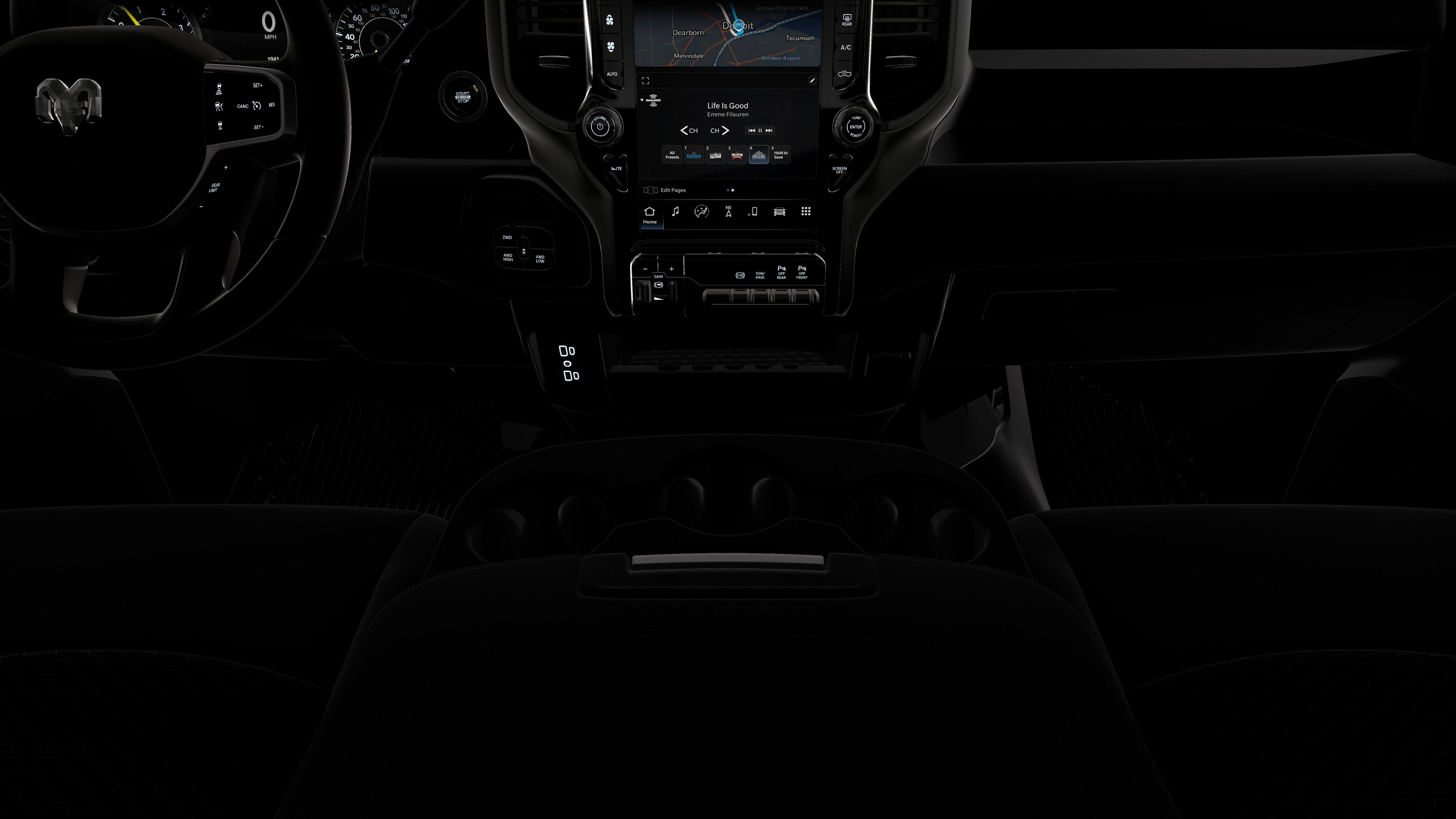 New 2026 Forged Blue Metallic Exterior Paint RAM Warlock image 17