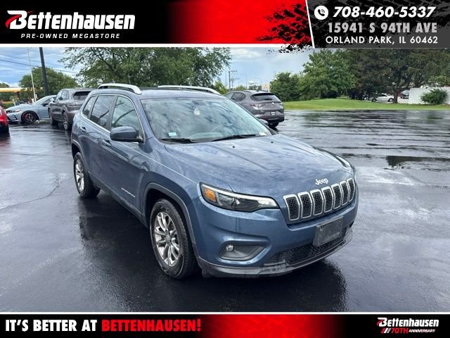 Certified Used 2020 Blue Jeep Latitude Plus image 6