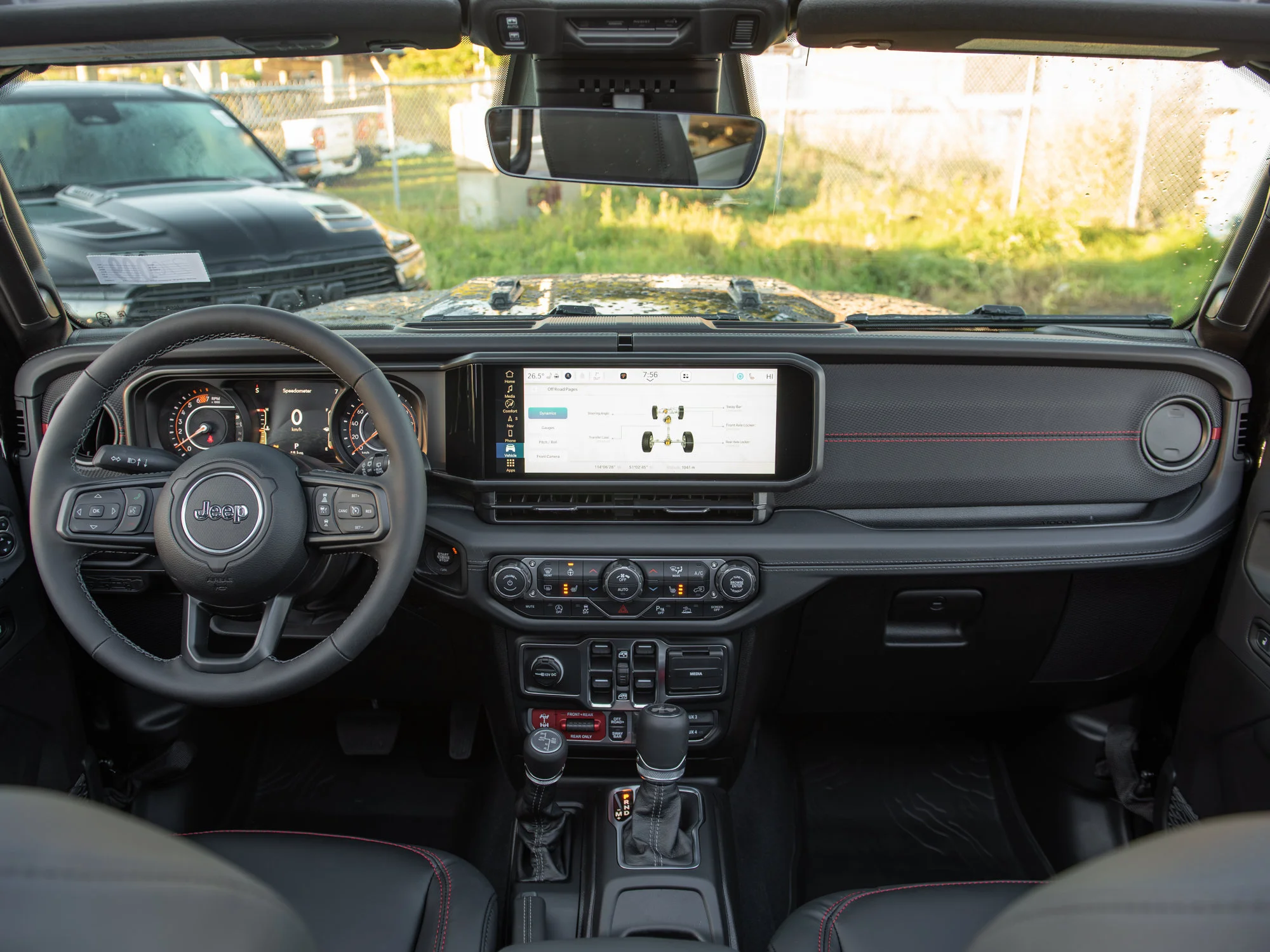 New 2027 Black Jeep Rubicon X* 4 Door 4x4, Sky 1 Touch Pwr Top, 35 Inch Tires, Nappa Leather image 11