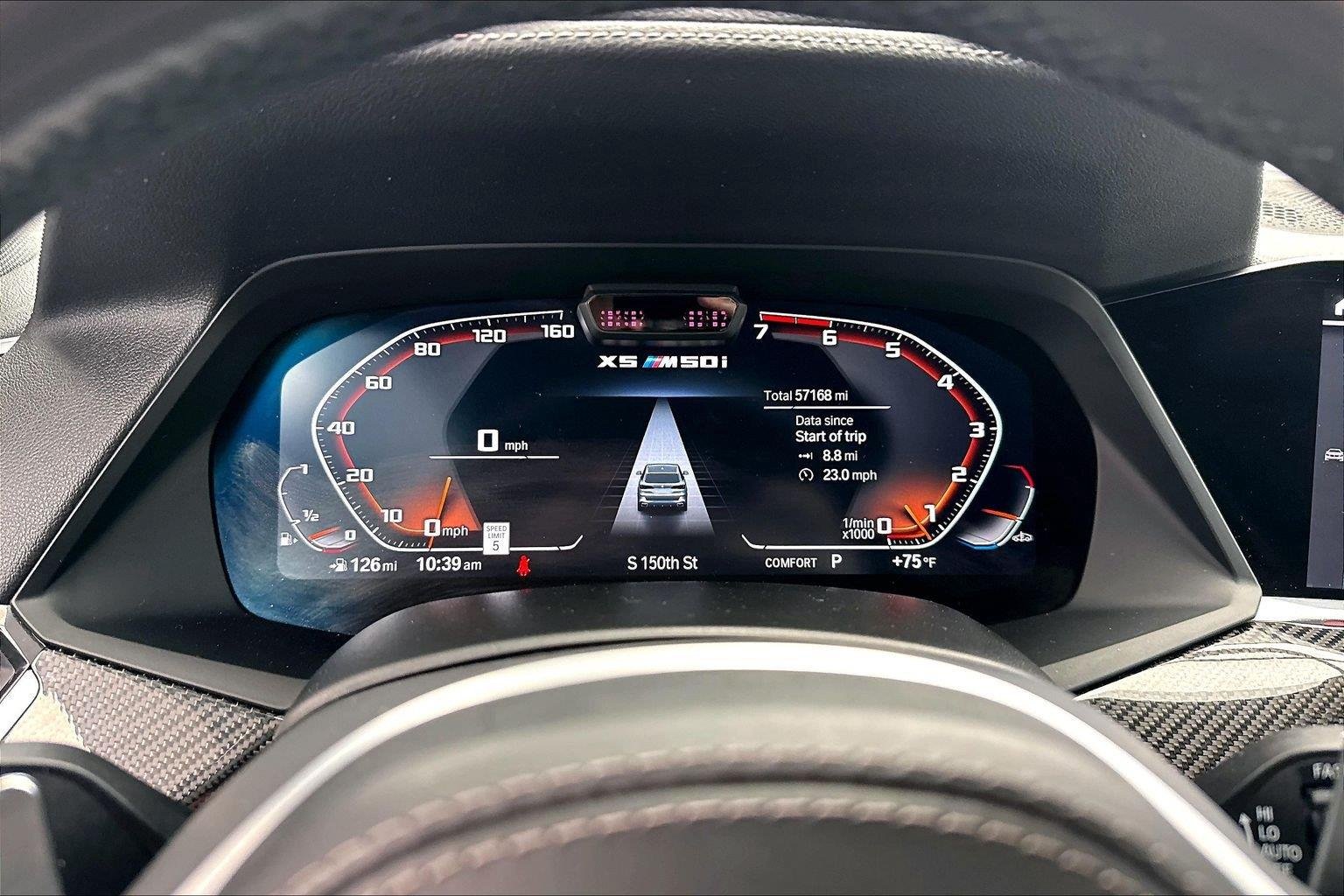 Certified Used 2023 Carbon Black Metallic BMW M50i image 18