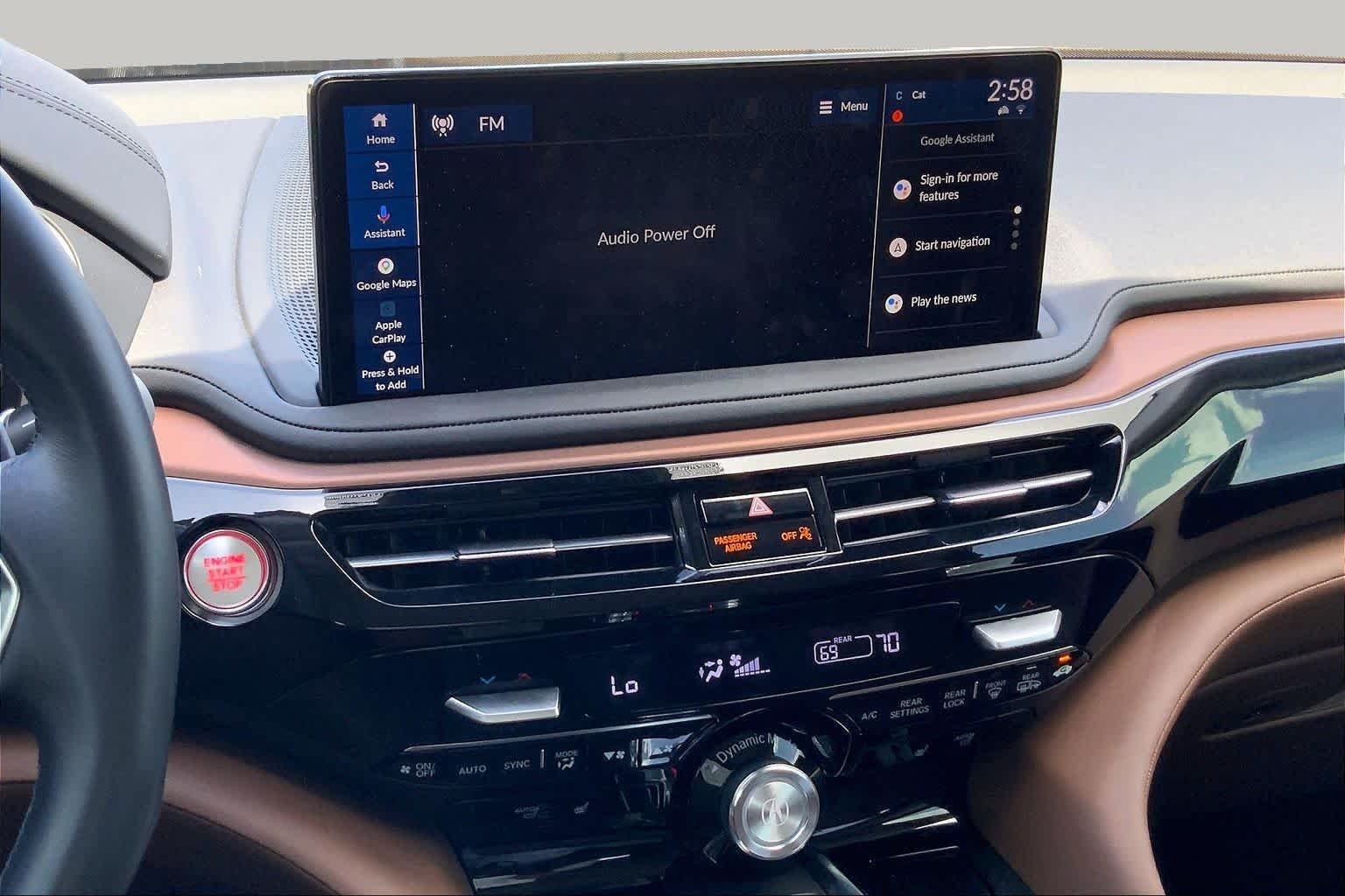 Used 2025 Platinum White Pearl Acura w/Technology Package image 7