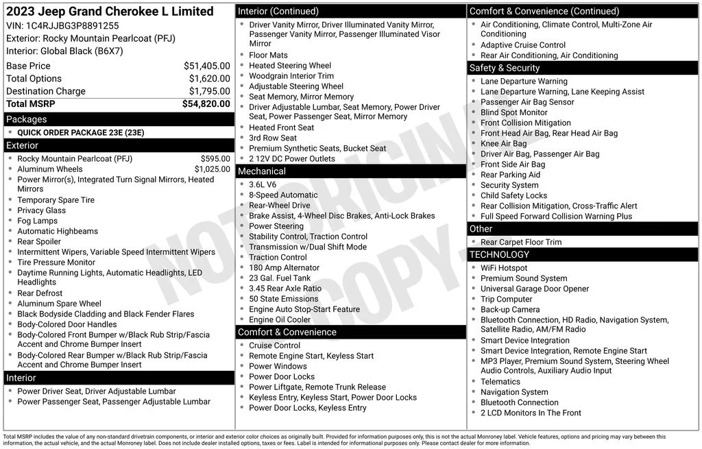 Certified Used 2023 Gray Jeep Limited image 5