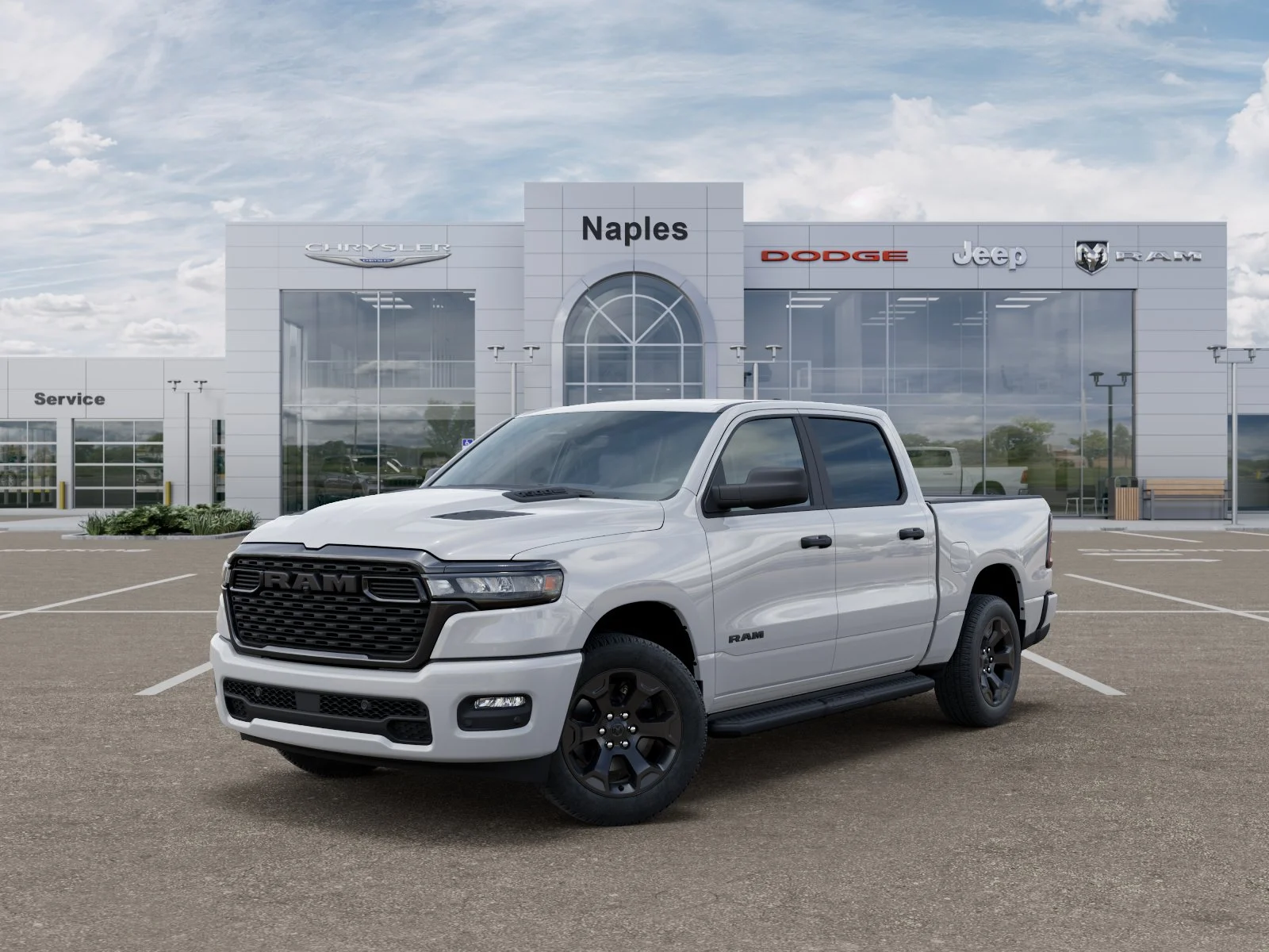 New 2026 Bright White Clearcoat RAM Express image 27