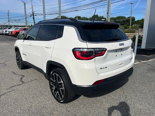 Used 2021 White Clearcoat Jeep Limited image 5
