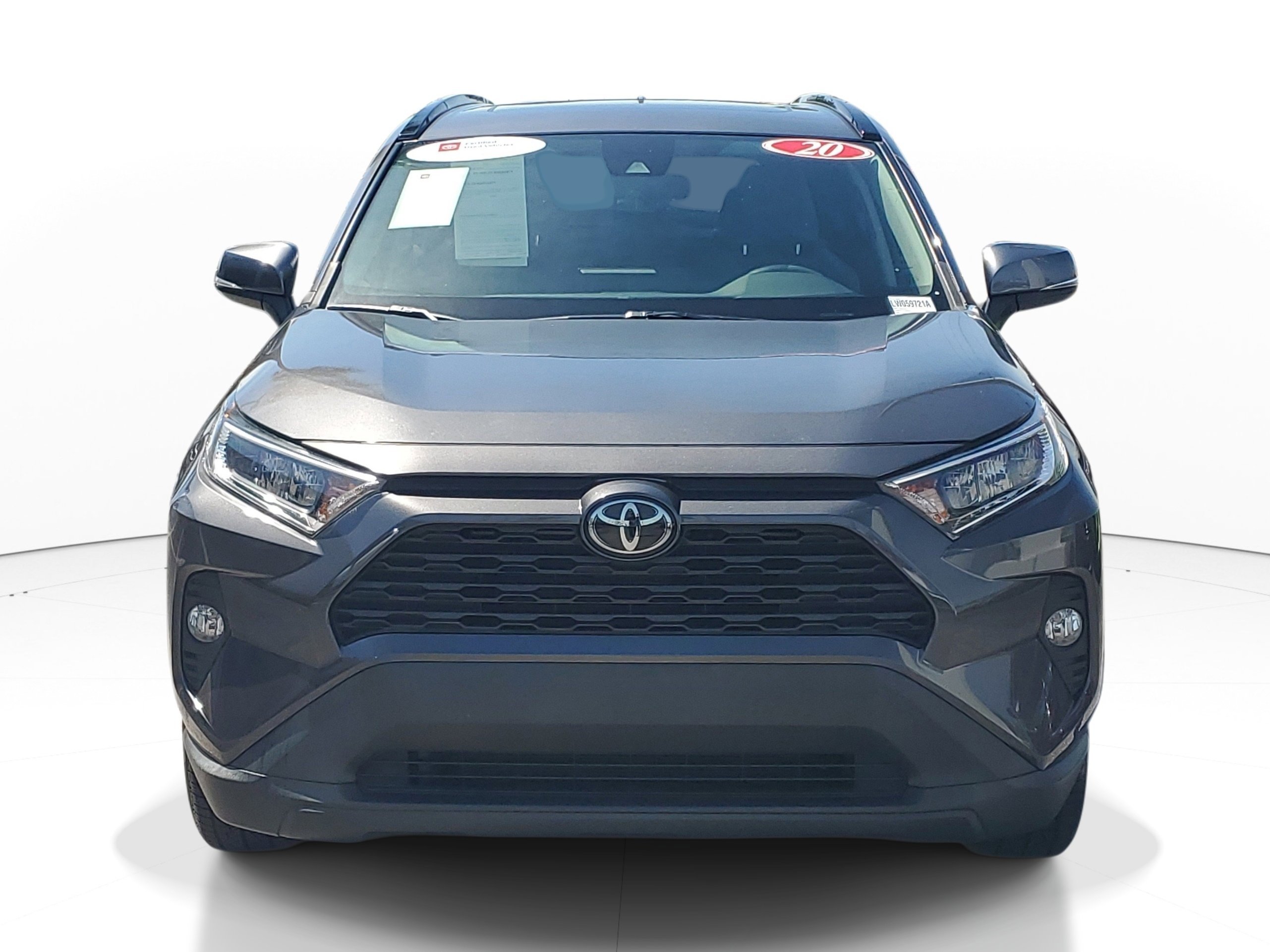 Used 2020 Magnetic Gray Metallic Toyota XLE image 1