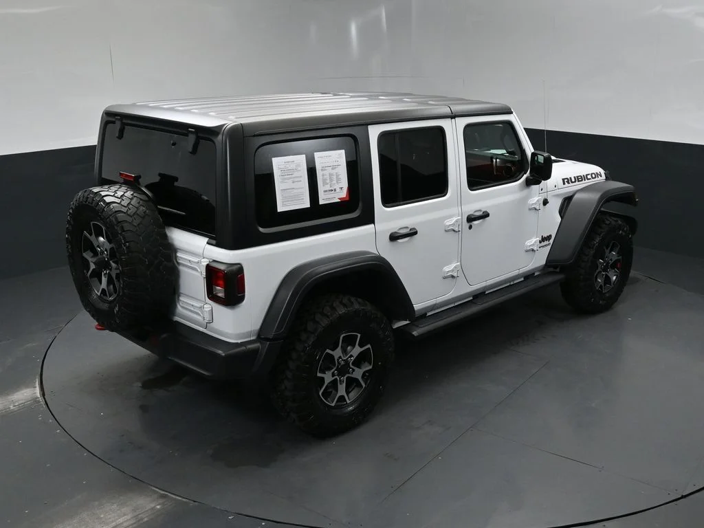 Used 2020 White Jeep Unlimited Rubicon image 39