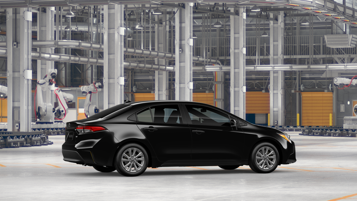 New 2026 Midnight Black Metallic Toyota LE image 11