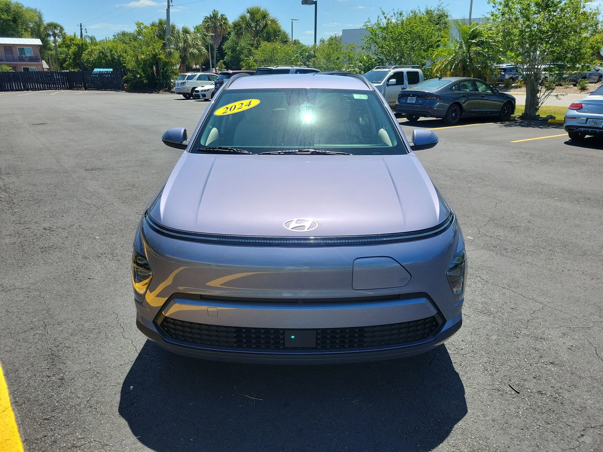 Used 2024 Hyundai Kona EV SEL with VIN KM8HC3A62RU011209 for sale in Sarasota, FL