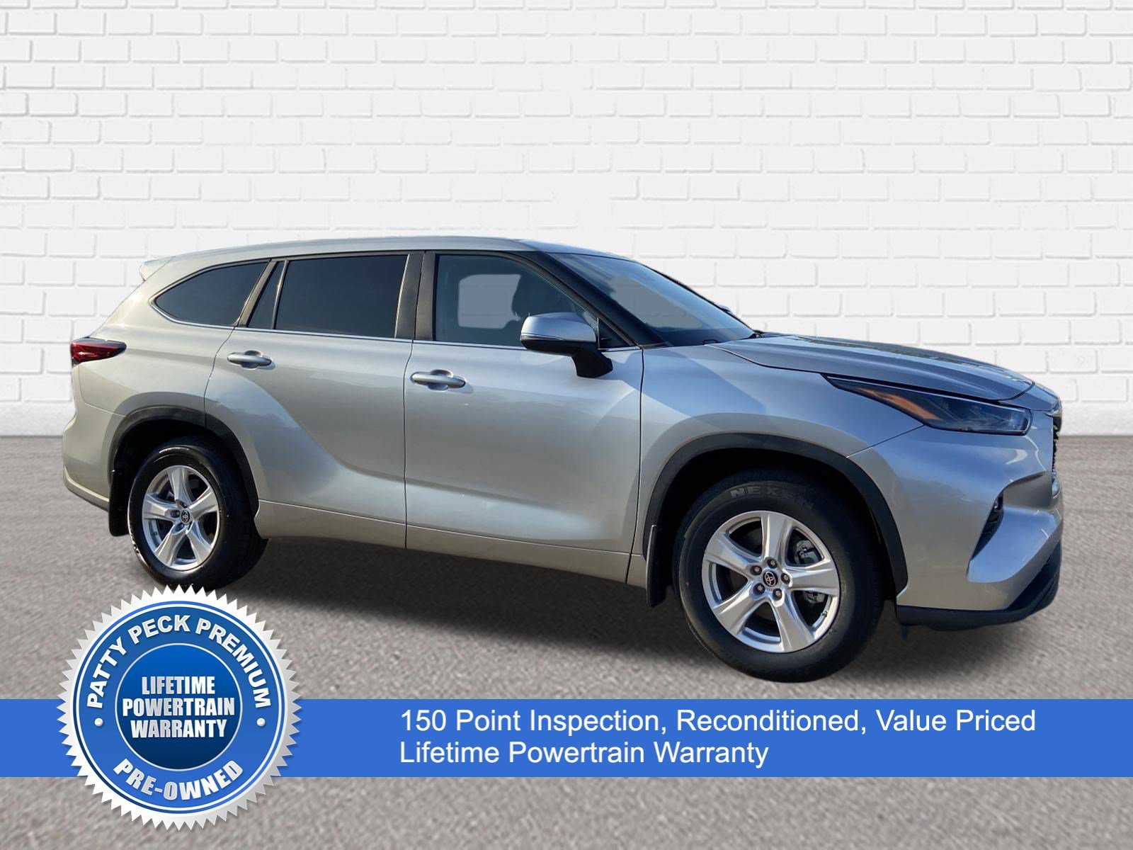 Used 2023 Celestial Silver Metallic Toyota LE image 1