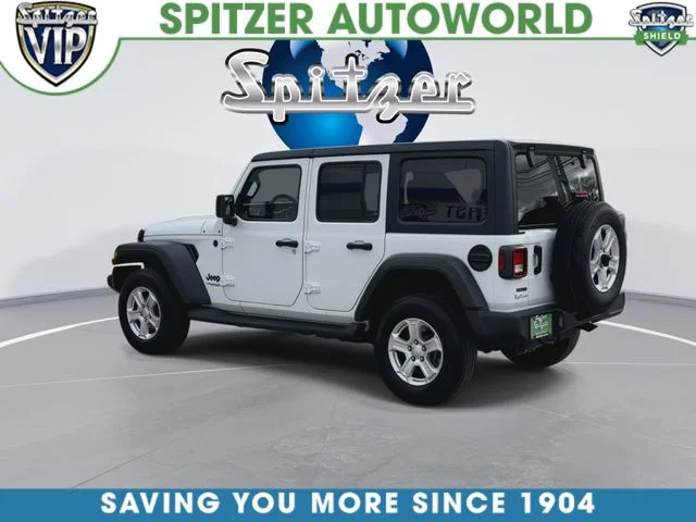 Used 2022 White Jeep Unlimited Sport S image 7