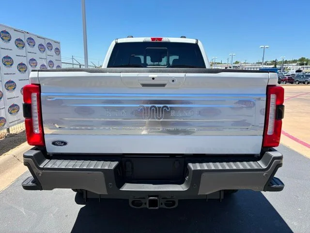 New 2026 Star White Metallic Tri-Coat Ford King Ranch image 5