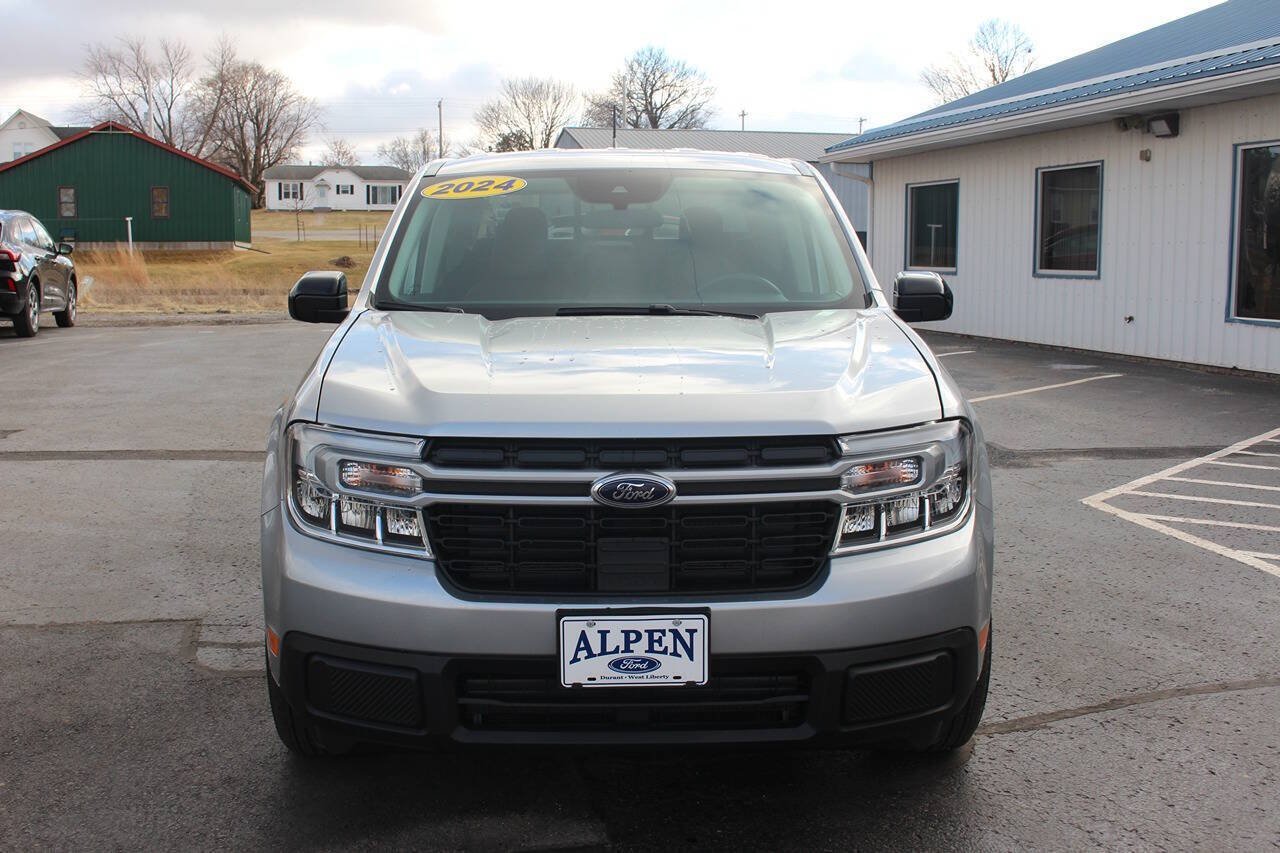 Used 2024 Iconic Silver Metallic Ford Lariat 4dr SuperCrew 4.5 ft. SB image 7