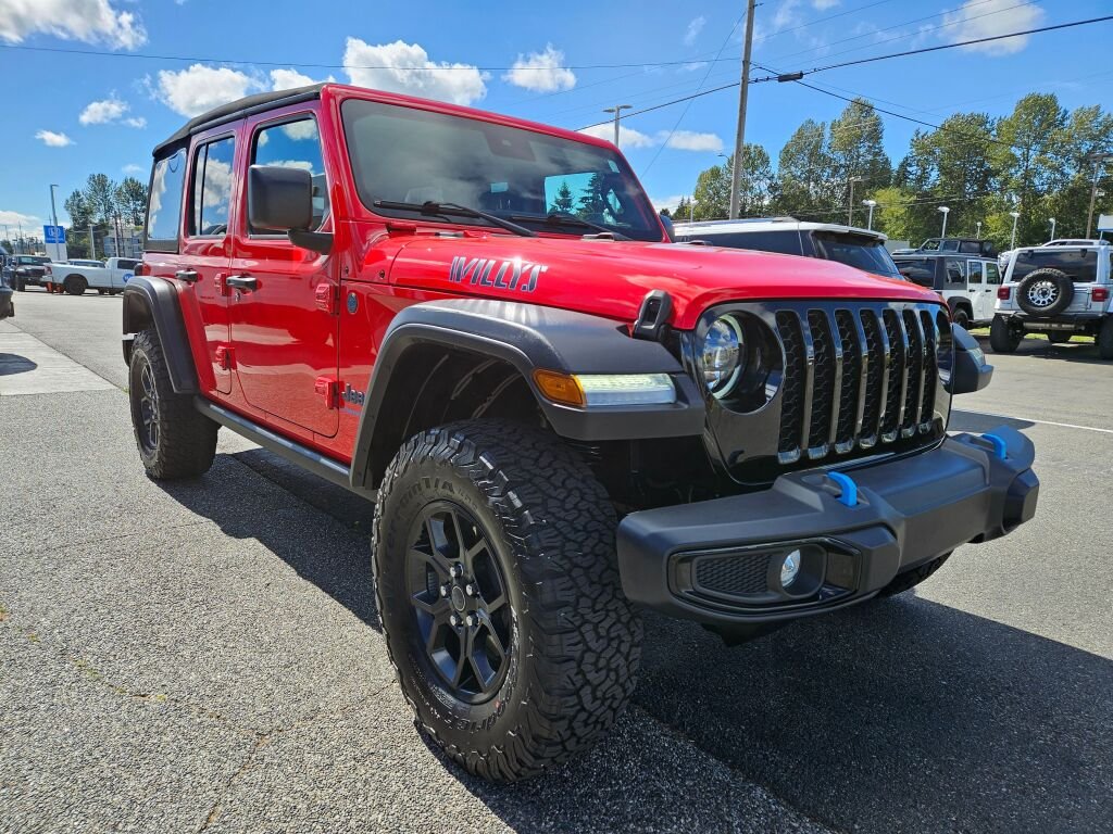 Used 2024 Red Jeep Willys 4xe image 7
