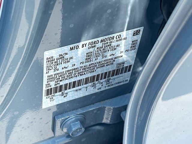 New 2026 Glacier Gray Metallic Tri-coat Ford Premium image 66