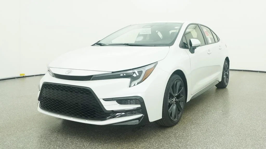 New 2026 Wind Chill Pearl Toyota Hybrid SE image 19