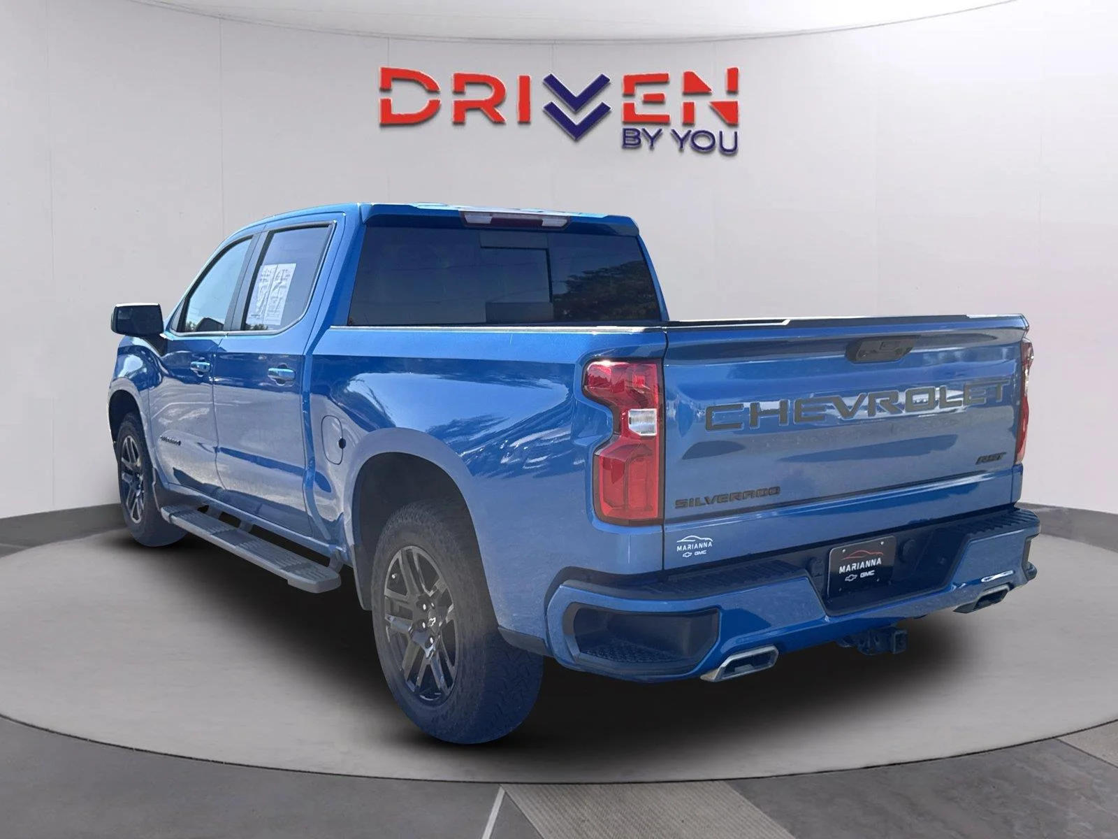 Used 2022 GLACIER BLUE METALLIC Chevrolet RST image 3