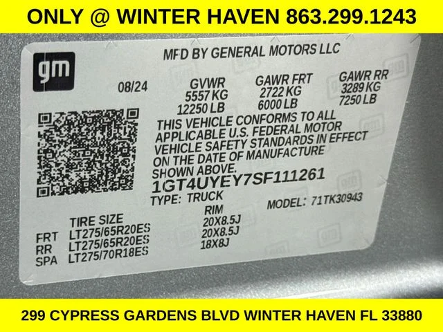 Used 2025 Silver GMC Denali Ultimate image 32