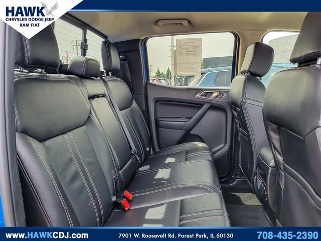 Used 2021 Blue Ford Lariat image 27