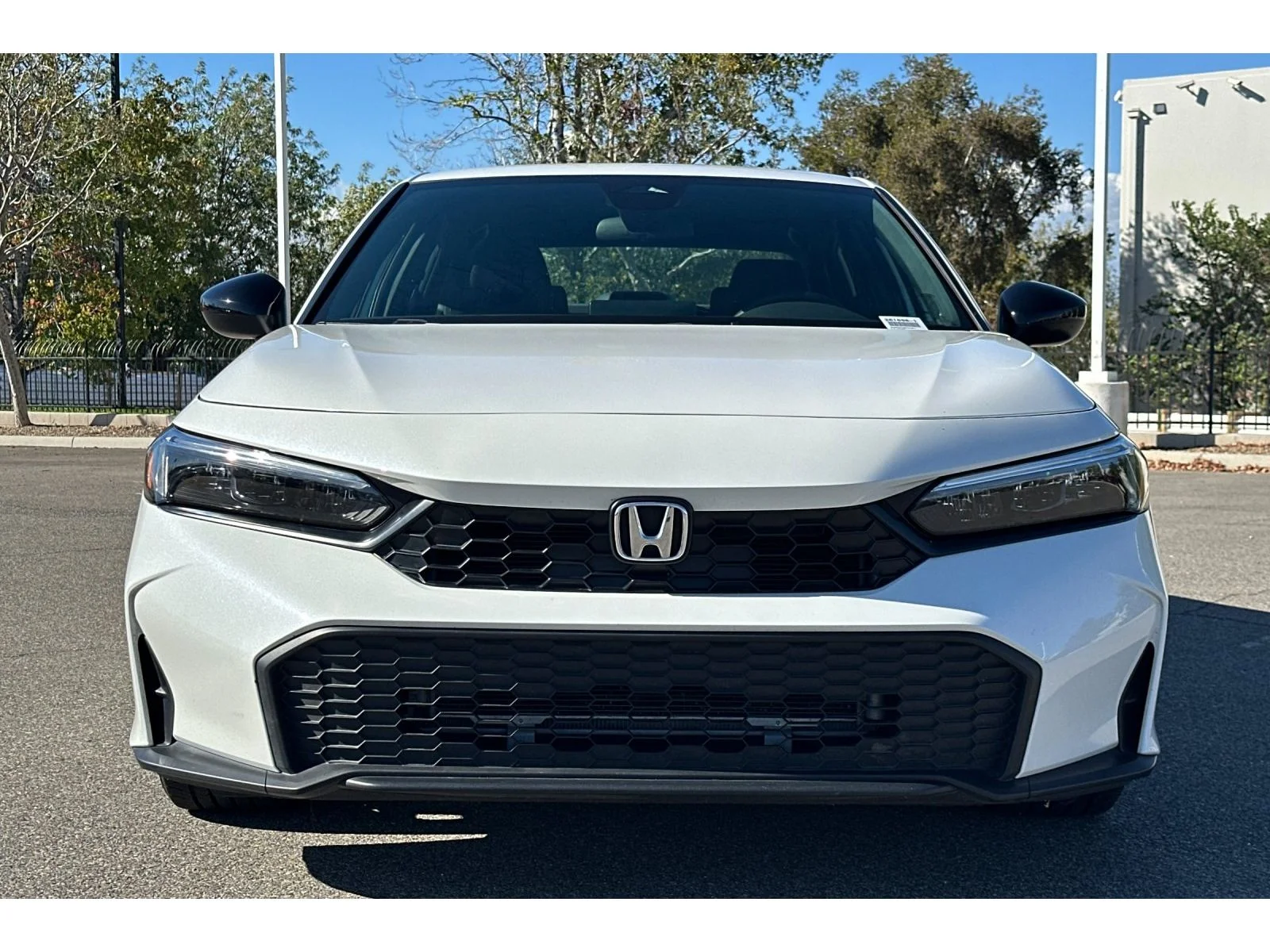 Used 2025 Platinum White Pearl Honda Sport image 7